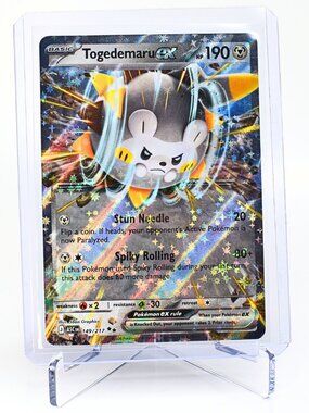 Pokemon TCG Togedemaru ex 149/217 Ascended Heroes Double Rare Holo NM